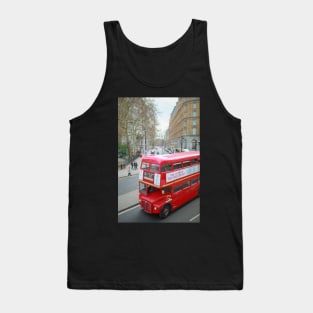 Red Bus Tank Top